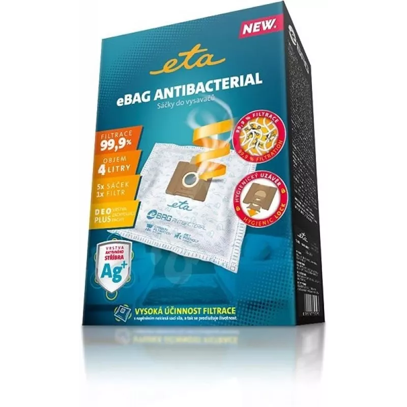 ETA | Putekļsūcēja maisiņi Antibakteriālie | ETA960068020