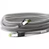 Goobay CAT 8.1 Patch vads, S/FTP (PiMF), Pelēks, 0,5 m - LSZH halogēnus nesaturošs, varš AWG 24 (55135)