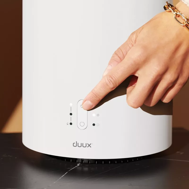 Duux | Threesixty Smart Fan + Heater Gen2 | 1800 W | Piemērots rooms up to 30 m2 | balta | N/A