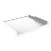 Rack shelf ROLINE 19-inch 1 U 400 T pelēka 15kg load capacity