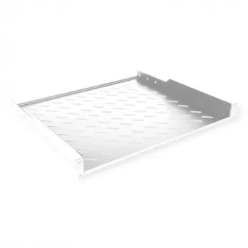 Rack shelf ROLINE 19-inch 1 U 400 T pelēka 15kg load capacity