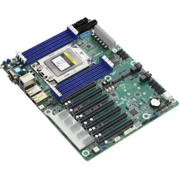 Mātesplate ASRock ROMED8-2T ATX priekš AMD EPYC LGA 4094, 8× DDR4 DIMM, astoņu kanālu, 2× M.2, 8× SATA III, 10GbE, 3× RJ‑45