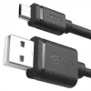 UNITEK Y-C434GBK USB kabelis USB 2.0 1.5 m USB A Micro-USB B Melns