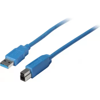 USB Type A to B kabelis ShiverPeaks 3.0 (modelis 77030) — datu un ierīču savienojums