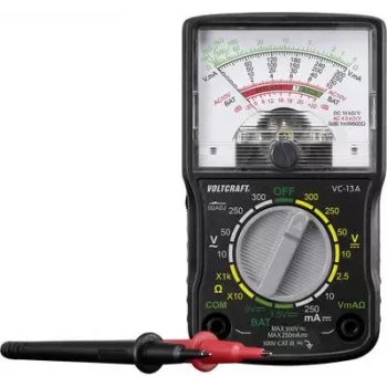VOLTCRAFT VC-13A analogais rokas multimetrs CAT III 300 V (VC-13A)