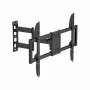 Pilnas kustības TV sienas stiprinājums GEMBIRD WM-90ST-01 37–90 collu televizoriem, maks. 50 kg, VESA līdz 600x400, pagrieziens 90°, slīpums -5–15°