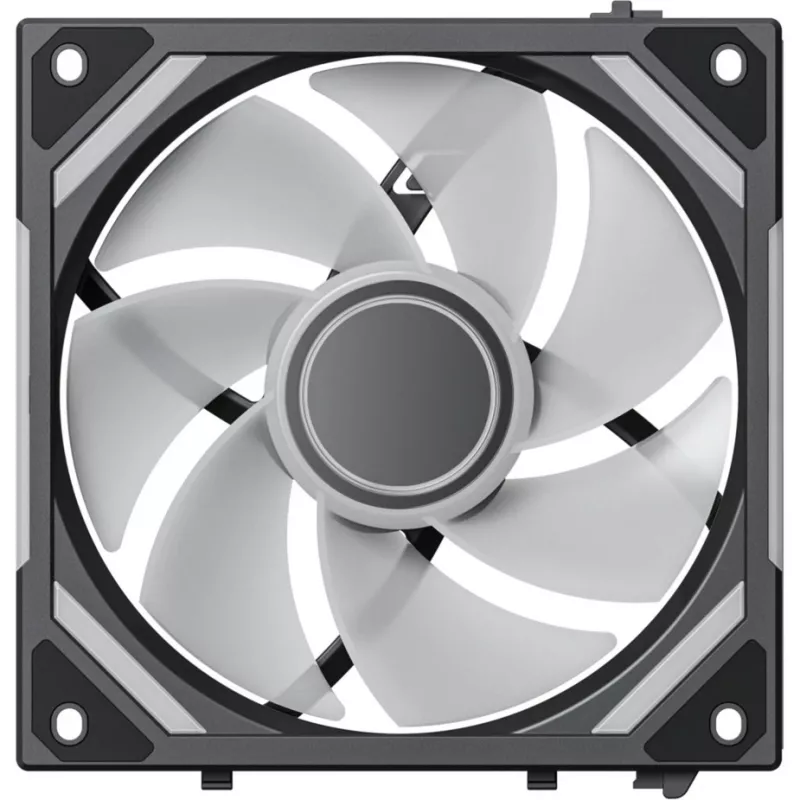 ALPENFÖHN Wing Boost 4 120mm ARGB PWM korpusa ventilators - Melns