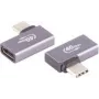 Kabeļa dzimuma mainītājs ShiverPeaks BS13-60001 USB-C uz USB-C pelēks