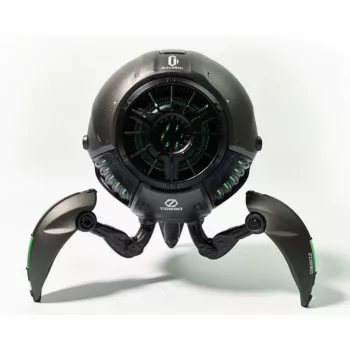 Zoeao GravaStar F Bluetooth skaļrunis metāla pelēks - Skaļrunis - Skaļuma regulēšana