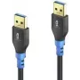 USB kabelis PureLink FI-U310-030 3 m USB 3.2 Gen 1 USB A Melns Zils