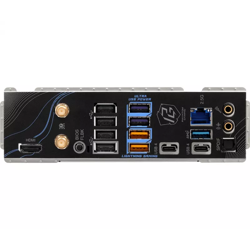 Mātesplate ASRock X870 Riptide WiFi — ATX, AMD X870, Socket AM5, DDR5, 4 DIMM, 256 GB, Wi‑Fi 7, 2.5GbE