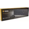 Bezvadu tastatūras un peles komplekts YENKEE YKB 2008CS — 2,4 GHz USB, kompakts izkārtojums