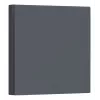 AQARA Smart Wall Switch H1 EU (bez nulles, vienas sviras) (WS-EUK01-G), pelēks - Zigbee sienas slēdzis ar releju