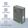 Qoltec, saules MPPT lādēšanas kontrolieris ar temperatūras sensoru 20A 12V/24V Displejs LCD 2 X USB