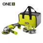 RYOBI 18 V leņķa slīpmašīna