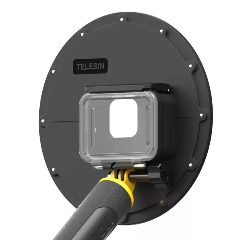 Zemūdens kupola porta korpuss Telesin GoPro Hero 9 (modelis GP-DMP-T09)
