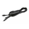 DIGITUS USB-C 2-in-1 uzlādes kabelis 140 W, USB-C uz 2×USB-C, 1,8 m, USB 2.0, melns