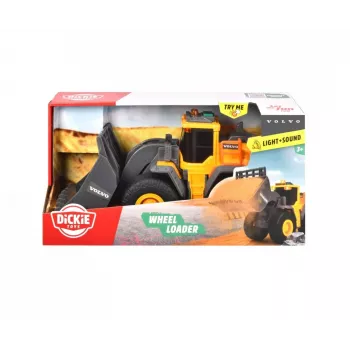 Die‑cast tālvadības riteņiekrāvēja rotaļlieta Dickie 1:16 mēroga modelis 203723006 transportlīdzekļu spēlēm