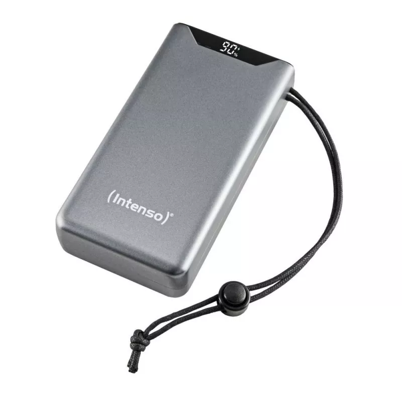 Ārējais akumulators INTENSO 7332054 — 20000 mAh, PD 3.0 & QC 3.0, 20 W, USB-A + USB-C, pelēks