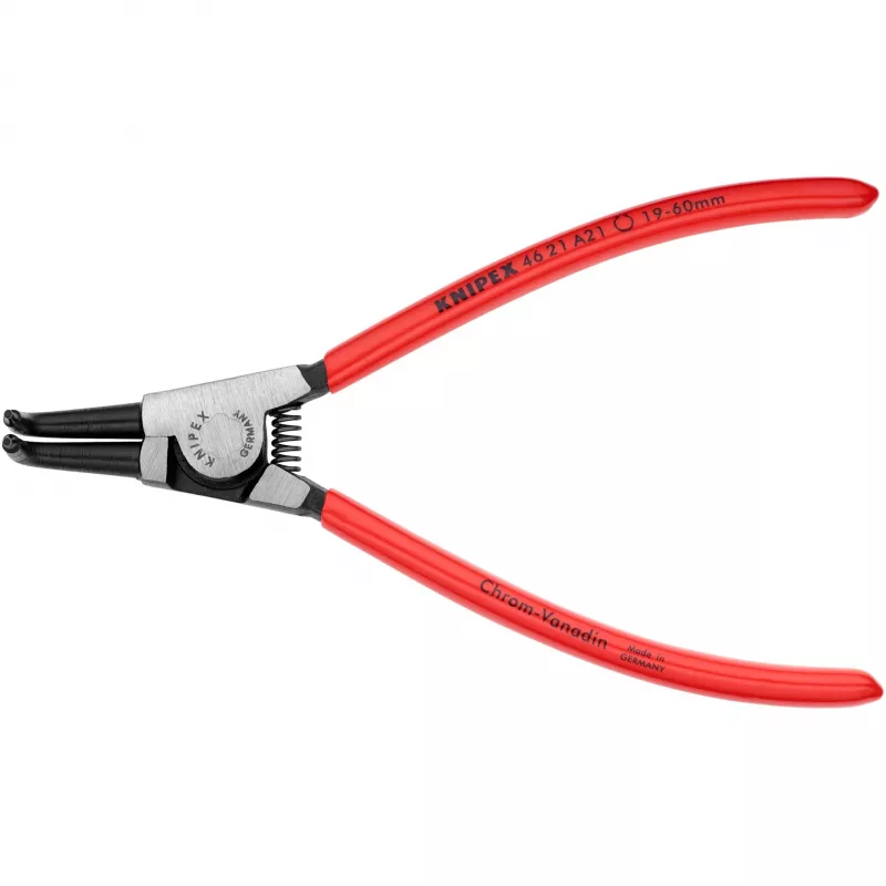 Knipex apļa atsperu knaibles komplekts 4 gab. rullējamā somiņā 19-60mm