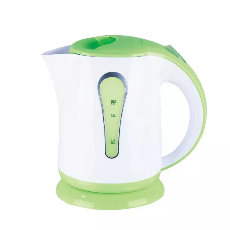 Elektriskā tējkanna Maestro MR-028 1 L 1630 W zaļa, plastmasas korpuss, pogas vadība