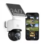 Safemo ST1 SolarCam 4K UHD video, 8x tālummaiņa, 132° skats, nakts redzamība, Wi-Fi 2,4 GHz, 3W saules, balts