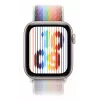 Apple MGXV4ZM/A viedpiederumu siksniņa viedpulkstenim, daudzkrāsains neilons
