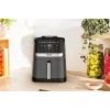 Tefal Easy Fry Silence EY551HE0 fritieris Viens 5 L Brīvi stāvošs Karstā gaisa fritieris Melna, Pelēka, Nerūsējošais tērauds