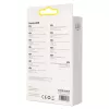 Baseus Crystal Shine kabelis USB uz Lightning, 2.4A, 1.2m (melns)