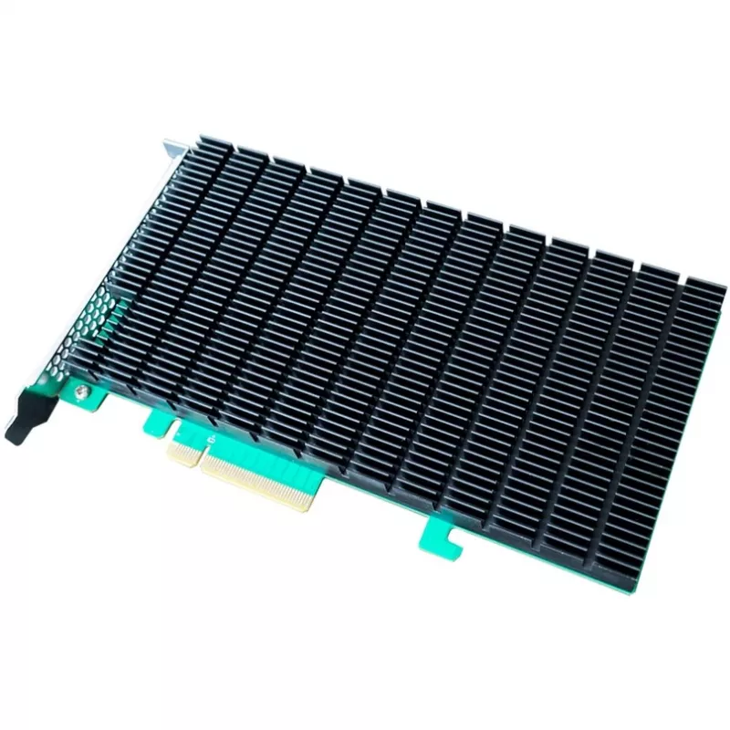 HighPoint resursdatora kopnes adapteris Rocket 1204 PCI-Ex8v3 - 4x M.2 NVMe - NVMe - PCI-Express