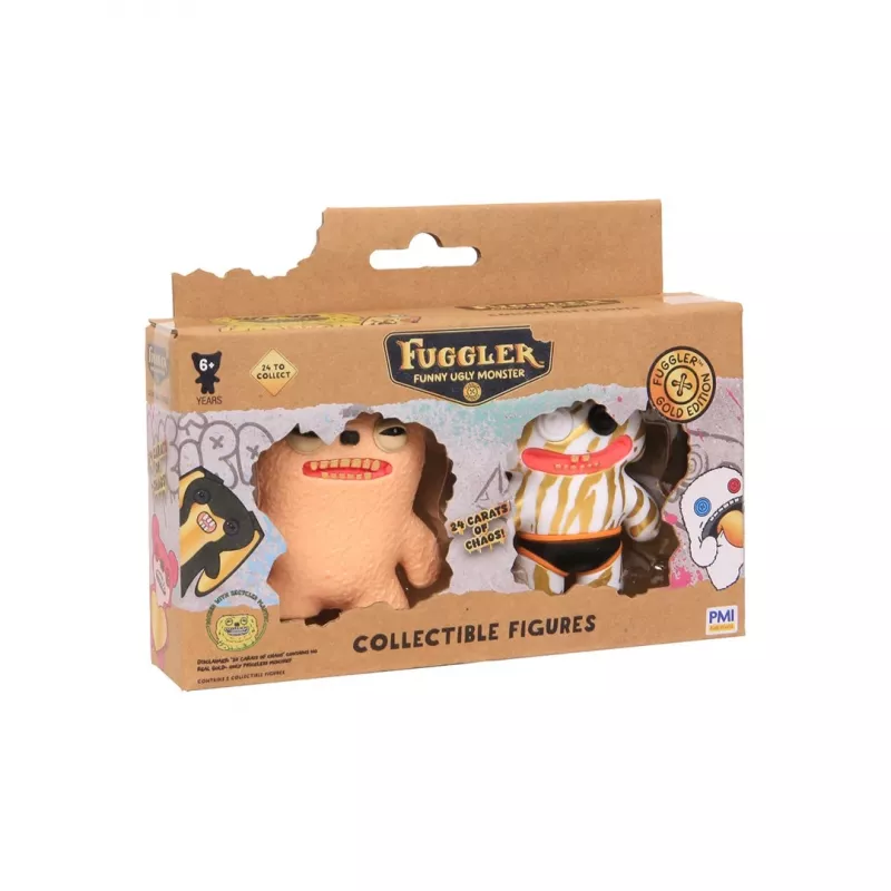 Rotaļu figūriņu 2 komplekts p.m.i kids world FUGGLER S3 Gold Edition sortimentā