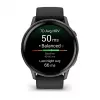 Viedpulkstenis GARMIN Venu 4 1,4 collu AMOLED GPS Melns, 45 mm korpuss, 8 GB, 12 dienu akumulators, 5 ATM