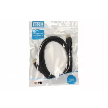 TB HDMI kabelis V 1.4 1m. Apzeltīts (AKTBXVH1P14G10B)
