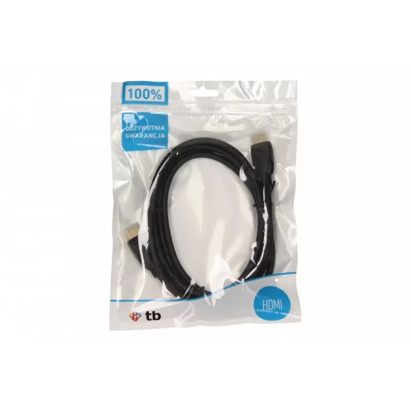 TB HDMI kabelis V 1.4 1m. Apzeltīts (AKTBXVH1P14G10B)