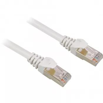 Tīkla kabelis Sharkoon RJ45 CAT.6 SFTP balts 15,0 m
