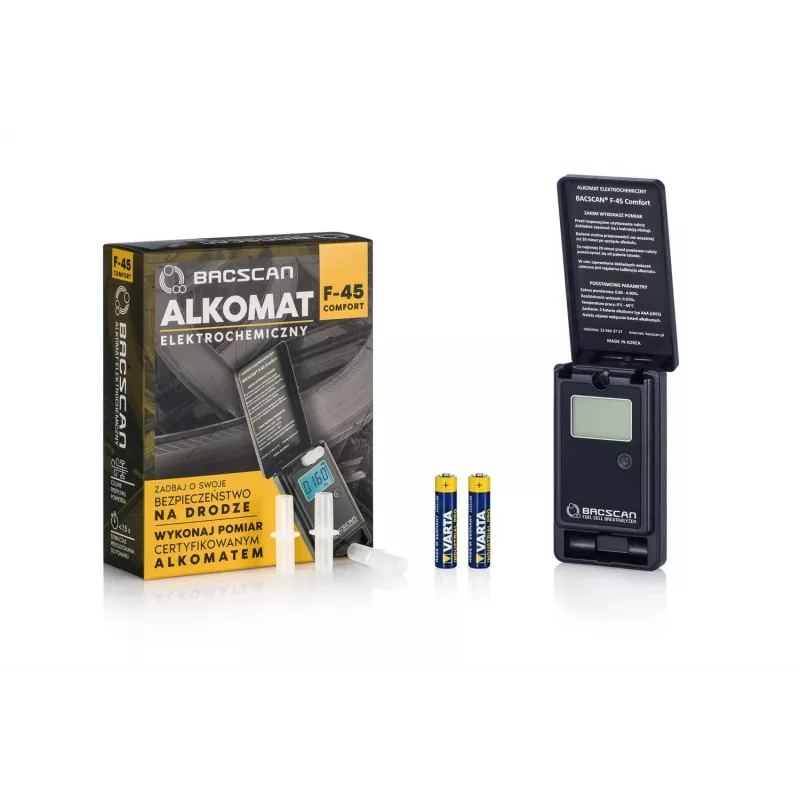 Elektroķīmiskais alkometrs F-45 COMFORT
