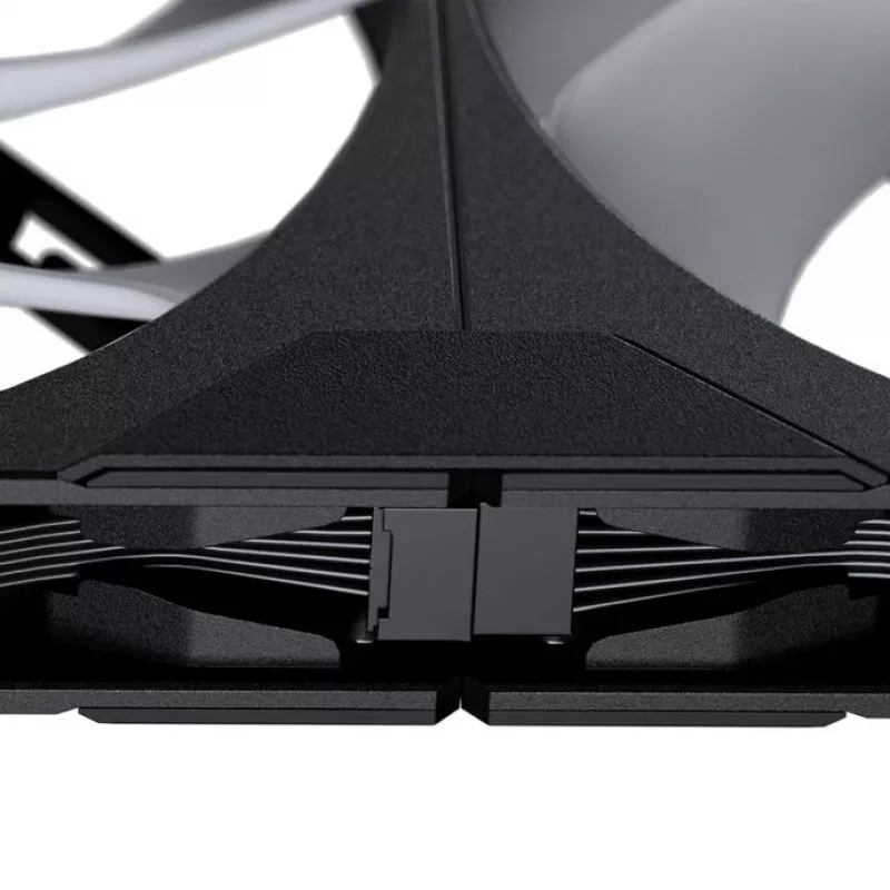 120mm PHANTEKS M25 Gen2 PWM D-RGB korpusa ventilators, melns, 3-pin