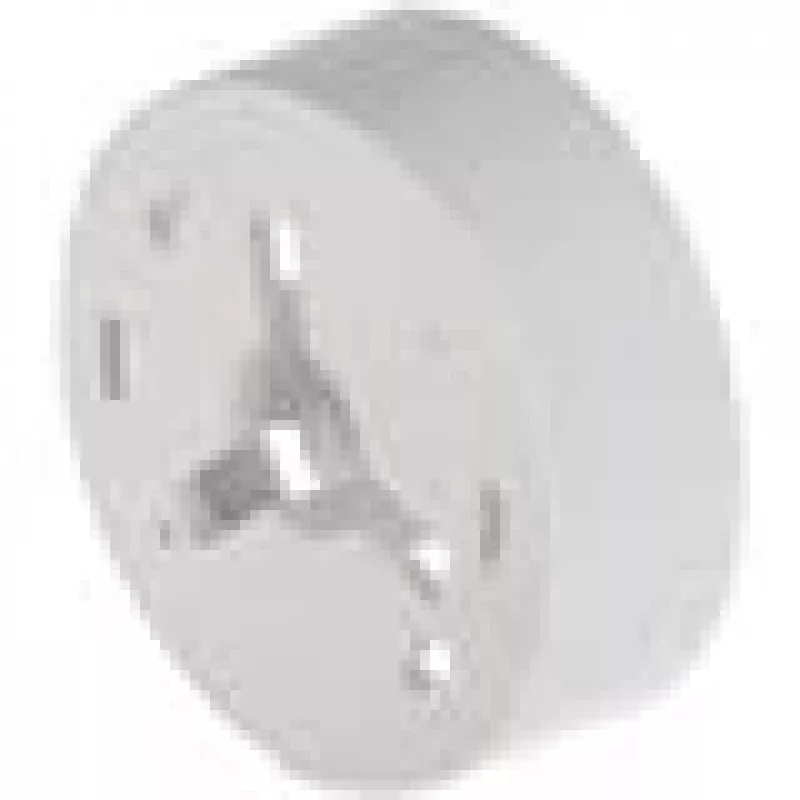 Sadales kārba Hikvision DS-1280ZJ-PT3 — balta, universāls stiprinājums, Ø12 cm, augstums 40,5 mm, maksimālā slodze 2 kg