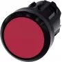 Siemens 3SU10000AB200AA0 elektriskais izpildmehānisms IP66, IP67, IP69, IP69K Melns, Sarkans