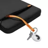 Klēpjdatora futrālis Tomtoc A13C2D1 MacBook — melns, viegls, izturīgs aizsargapvalks