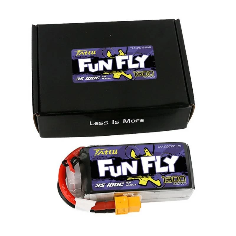 Akumulators Tattu Funfly 1300mAh 11,1V 100C 3S1P