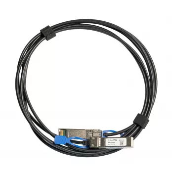 Tīkla kabelis MikroTik XS+DA0003 SFP/SFP+/SFP28 InfiniBand 3m Melns