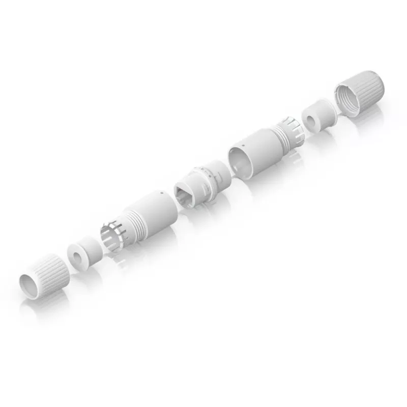 Ubiquiti UACC-RJ45-Coupler-C6A-Outdoor plakans balta RJ-45 2 gab.