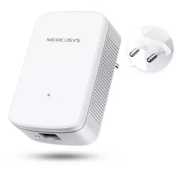 Mercusys ME10 V1 WiFi diapazona paplašinātājs Montebar i wall