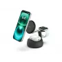 Iekštelpu lādētājs Belkin UltraCharge Pro 25W Qi2 3in1 magnētiskais lādētājs, ogles krāsā