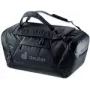 Ceļojumu soma DEUTER Duffel Pro 90 melna - 90 L ietilpība, izturīgas pārnēsāšanas rokturi un plecu siksna