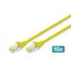 Digitus DK-1644-A-020-Y-10 Ethernet Patch Cable Yellow