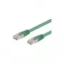 Wentronic Goobay CAT 5e komutācijas kabelis, F/UTP, zaļš, 15 m - CCA vara maisījums (50870)