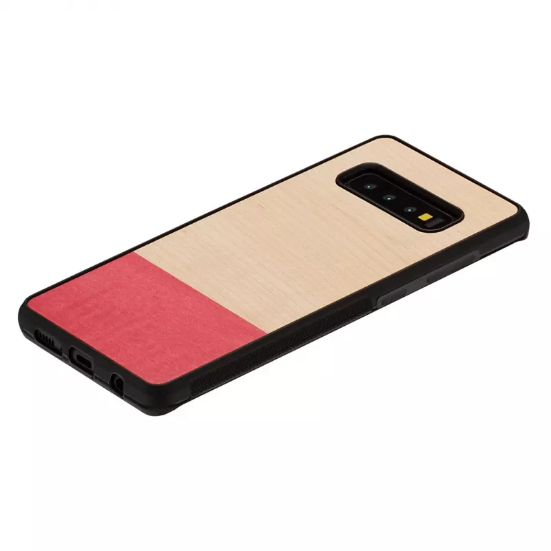 Viedtālruņa maciņš man and wood Samsung Galaxy S10 Plus — Miss Match Melns