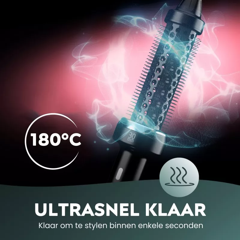 Karstā suka Revamp BR-1300A-EU Keramiskā Jonu 30mm – apsildāma veidošanas suka matiem